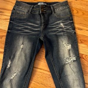 Mid rise jeans